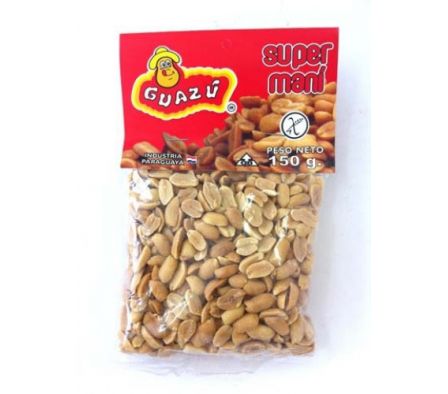 MANI SALADO GIGANTE GUAZU 150GR (24).