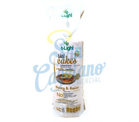 GALLETA DE ARROZ MIEL Y ANIS B LIGHT 85GR (24)
