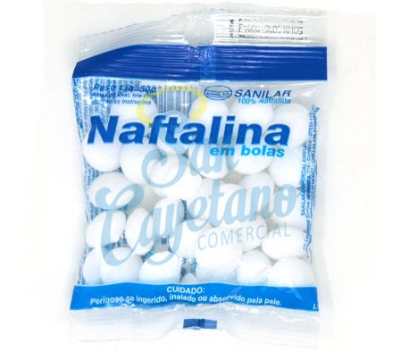 NAFTALINAS SANILAR SOBRES X 50 GRS
