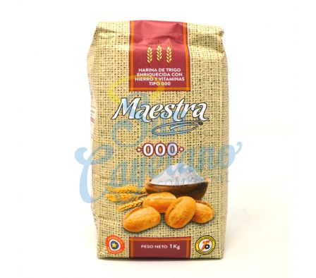 HARINA DE TRIGO TIPO 000 MAESTRA 1KILO (10)