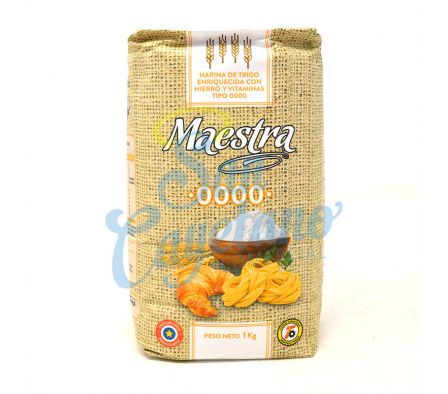 HARINA DE TRIGO TIPO 0000 MAESTRA 1KG (10)