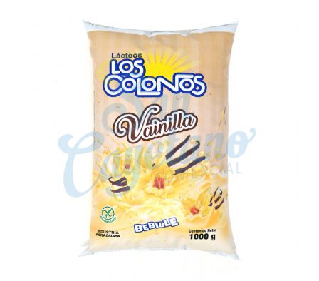 BEBIDA LACTEA VAINILLA SACHET LOS COLONOS 1LT