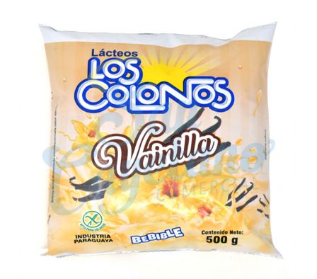 BEBIDA LACTEA VAINILLA SACHET LOS COLONOS 500GR