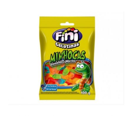 GELATINAS GUSANOS BRILLO FINI 80 GR (12)