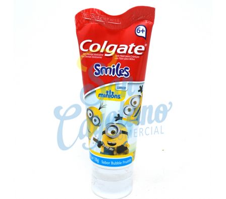CREMA DENTAL SMILE MINIONS 6C COLGATE 75ML(12)