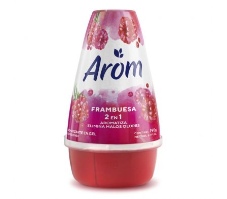 DESODORANTE EN GEL FRAMBUESA AROM 190GR (24)