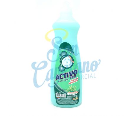 DETERGENTE CON ALOE VERA ACTIVO 100 750ML (16)