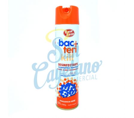 DESINFECTANTE DE AMB.FRAG BEBE BASE BASE 400ML(12)