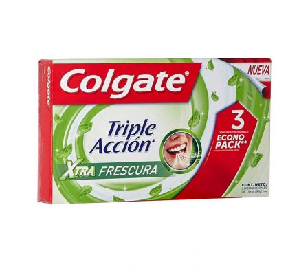 CREMA COLGATE TRIPLE  XTRA FRESCURA 3x75ML(24)