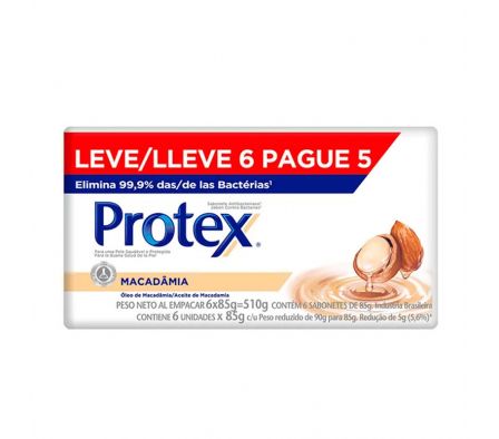 JABON TOCADOR MACADAMIA PROTEX 85GR (72)