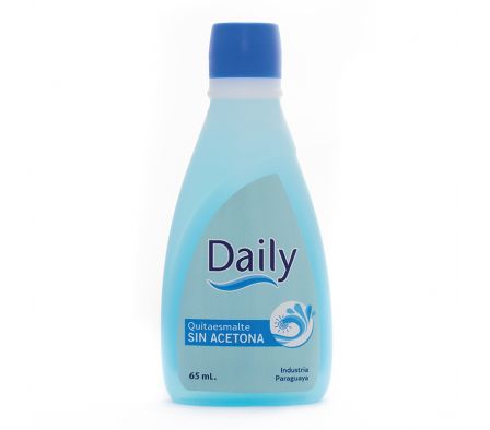 QUITA ESMALTE SIN ACETONA CELESTE DAILY65ML(24)
