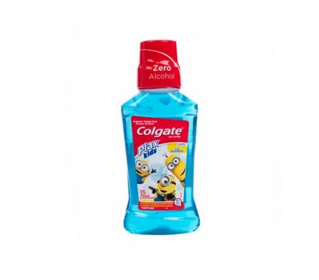 ENJUAGUE BUCAL KIDS MINIOS COLGATE 250ML (12),