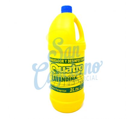 LAVANDINA 2,5% QUATRO BOT  2 LTS (4)