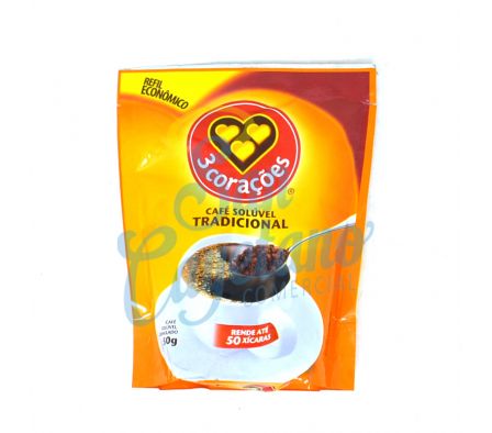 CAFE TRADICIONAL 3 CORAZONES SACHET 50GRS (24)