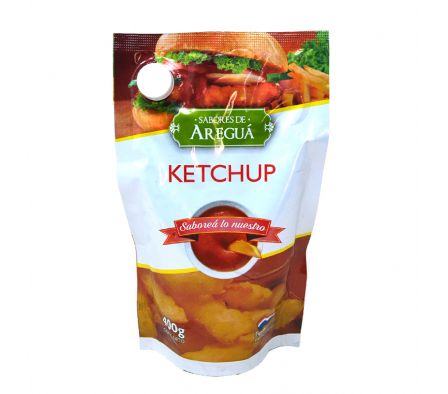KETCHUP DOYPACK SABORES DE AREGUA 400GR (15)