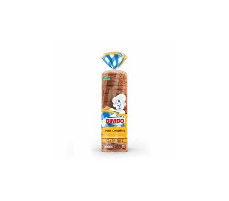 PAN DE SANDWICH CON SEMILLAS BIMBO 580GR(8)