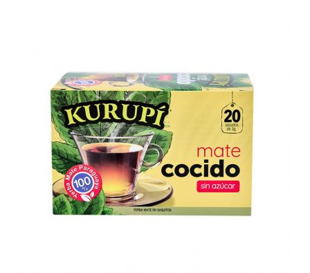 MATE COCIDO SIN AZUCAR 3GR 25 SAQ KURUPI (12)