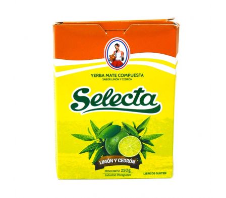 YERBA MATE CEDRON /LIMON SELECTA 250GR(10)