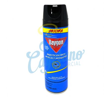 INSECTICIDA MOSCA Y MOSQUITO AZUL BAYGON 300ML(12)