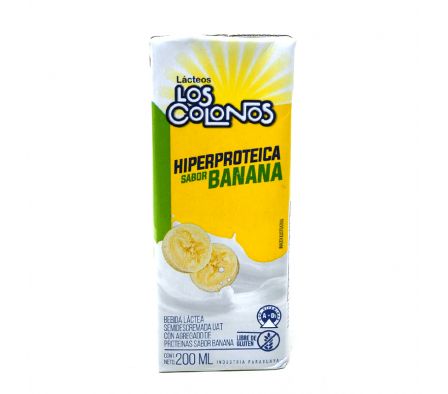 BEB.LACT.LOS COLONOS HIPERPROT. BANANA UAT200G(30)