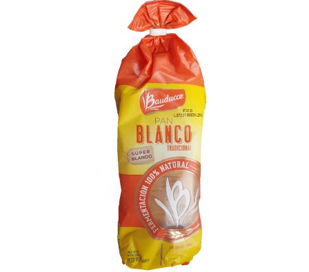 PAN P/ SANDWICH BLANCO BAUDUCCO 390 GR (10)