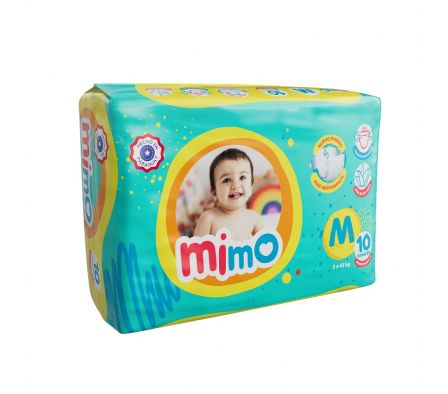 PAÑAL MINIPACK MEDIANO MIMO 10UNID (18)