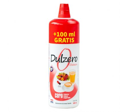 EDULCORANTE LIQUIDO DULZERO CLASICO 600ML (12)