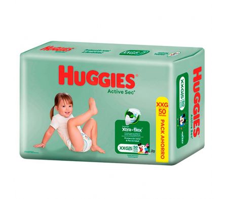 PAÑAL DESECHABLE HICT FROZEN XXG HUGGIES 52U(2).