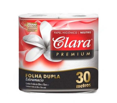 PAPEL HIGIENICO DOBLE HOJA CLARA 4UND 30M (16)