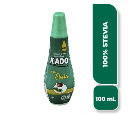 EDULCORANTE 100% STEVIA KADO 100ML(48)