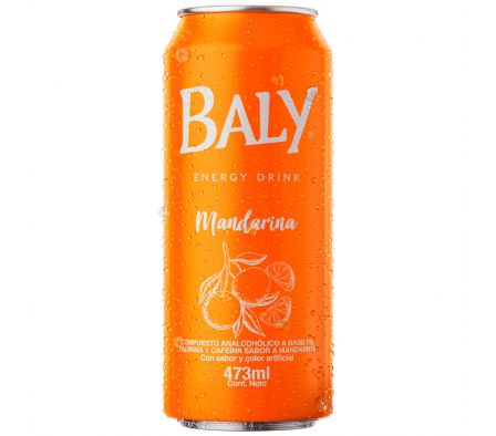 ENERGIZANTE MANDARINA BALY LATA 473ML (24)