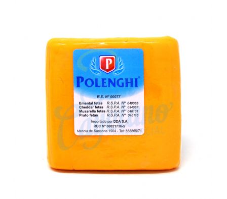 QUESO CHEDDAR POLENGHI X KILO