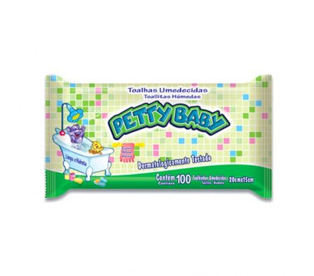 TOALLITAS HUMEDAS PREMIUM  PETTY BABY 100UX12