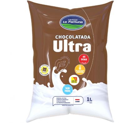 BEBIDA LACTEA ULTRA CHOCOLATADA LA FORTUNA 1LT 
