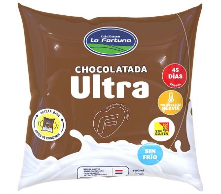 BEBIDA LACTEA ULTRA CHOCOLATADA LA FORTUNA500ML