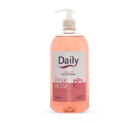 JABON LIQUIDO GLICERINA PINK ROSE DAILY 1000ML(6)