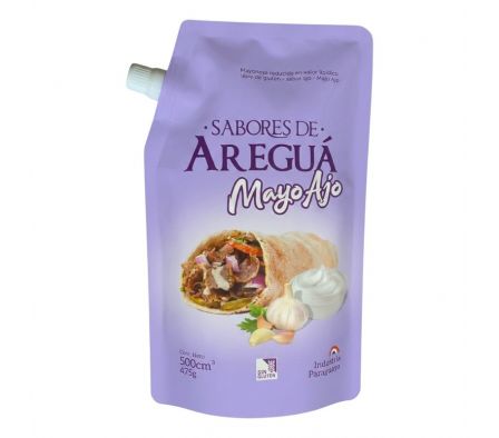 MAYONESA CON AJO DOYP SABORES DE AREGUA 500ML(12)
