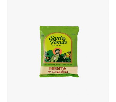YERBA MATE MENTA Y LIMON SANTO TOMAS 100GR