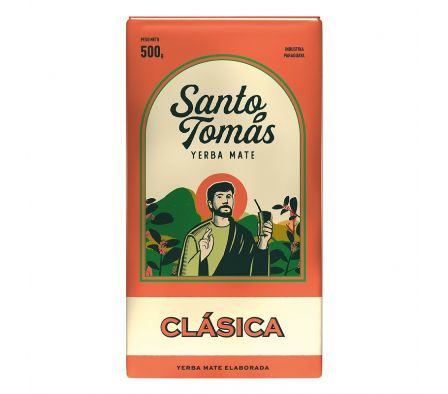 YERBA MATE CLASICA SANTO TOMAS 500GR..