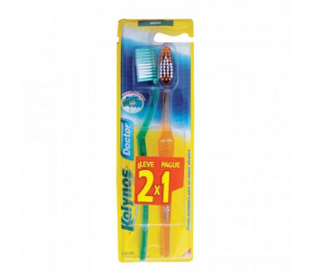 CEPILLO DENTAL DOCTOR MEDIO KOLYNOS 2 X1 (36)