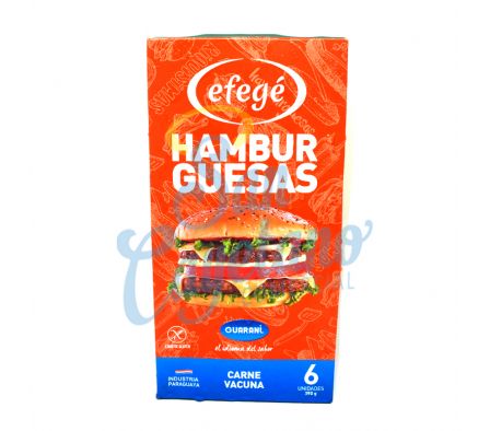 HAMB.CARNE VACUNA EFEGE 6 UNID.(24) .