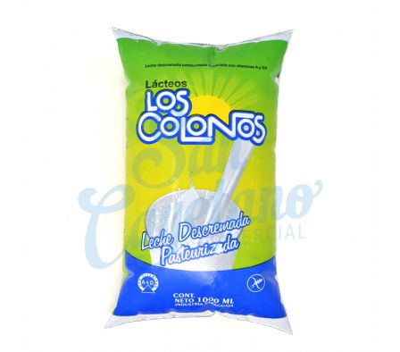 LECHE DESCREMADA LOS COLONOS SACHET 1LTS.