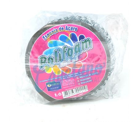 ALAMBRILLO DE ACERO INOX POLIFOAM (60)