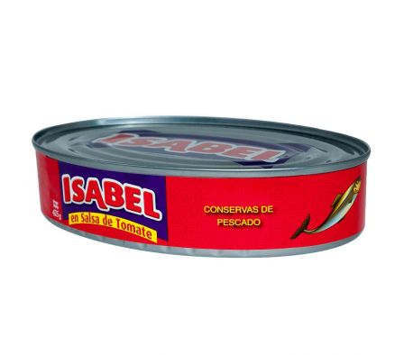 SARDINAS EN SALSA DE TOMATE ISABEL 425GR(24)