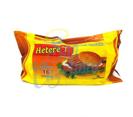 HAMBURGUESA CARNE HETEREI BOLSA 18 UNIDAD(22)