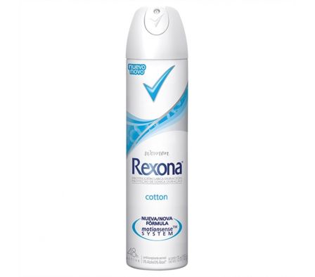 DESODORANTE COTTON DRY 72HS REXONA 150ML/89GR (12)