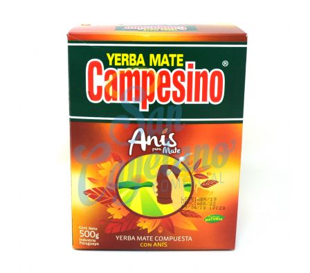 YERBA MATE C/ANIS CAMPESINO 500GR (10)