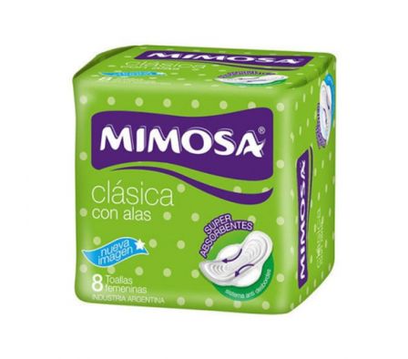 TOALLA FEMENINA CLAS C/A GEL TRIPX MIMOSA 8UND(48)