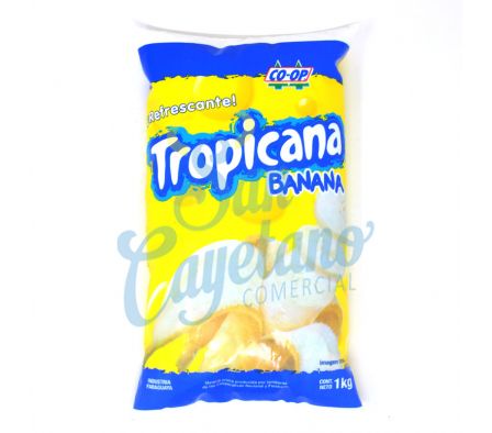 BEBIDA LACTEA  BANANA SACHET TROPICANA 1LT