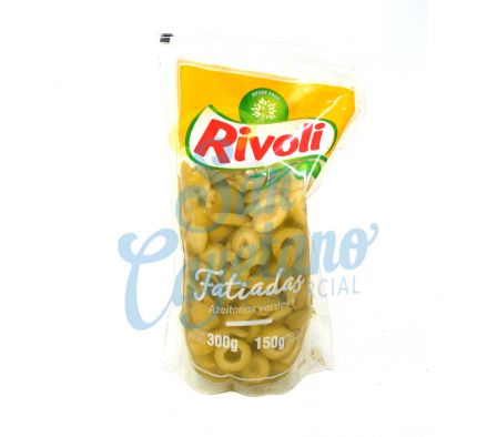 ACEITUNAS VERDE EN RODAJAS RIVOLI 300GR SACHET(24)